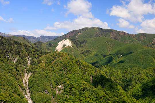 南アルプスの山