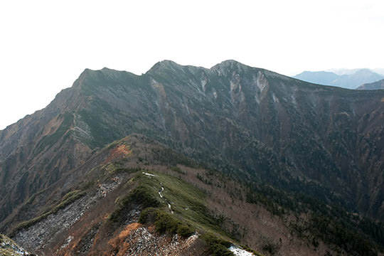 爺ヶ岳 北アルプスの山