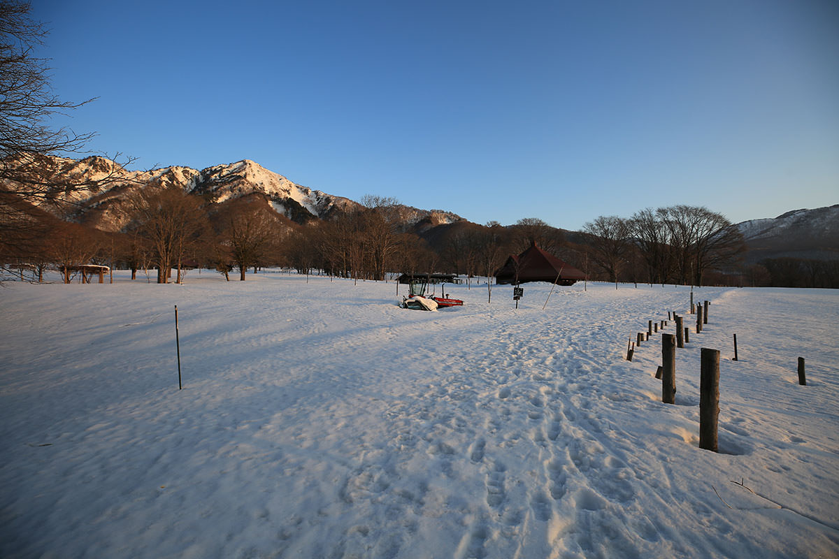 高妻山の冬季