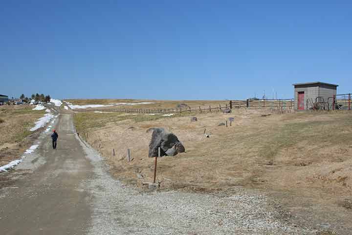 山本小屋から歩くのがおすすめ