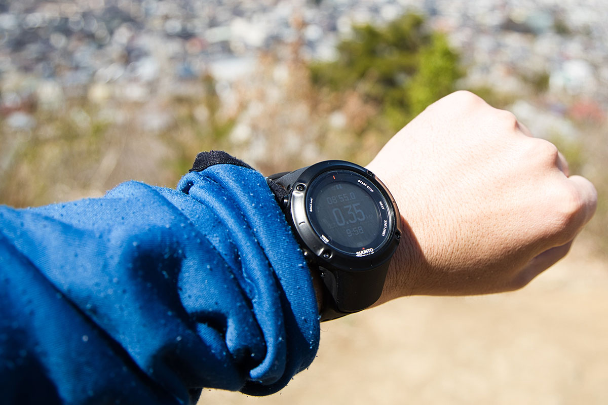 18965円 【同梱不可】 スント SUUNTO 腕時計 アンビット3 バーティカル ライム 10気圧防水 GPS 高度 方位 速度 距離計測 日本正規品 メーカー