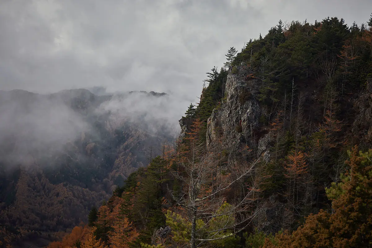 五郎山登山 雲だらけ