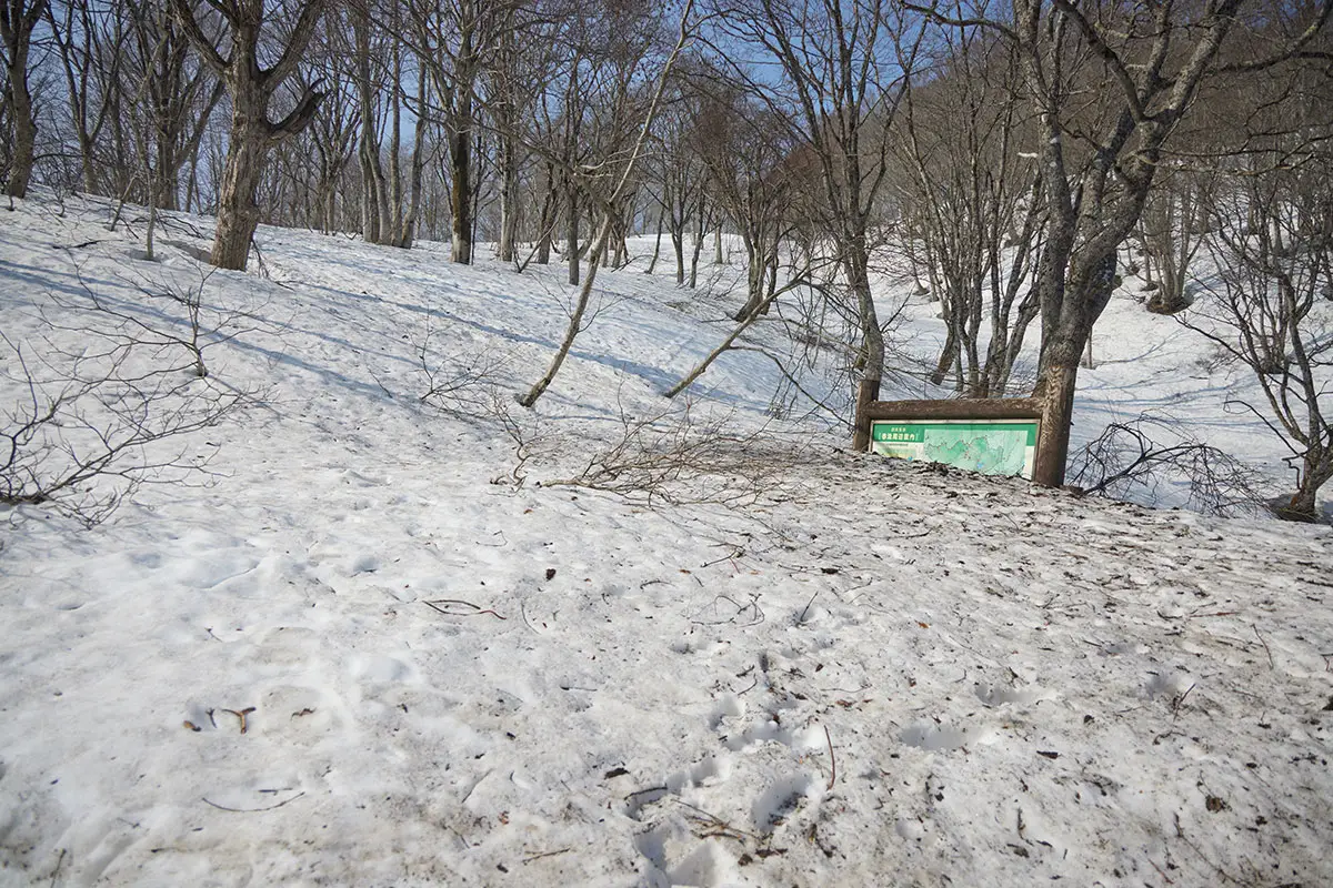 斑尾山登山 ここから登る