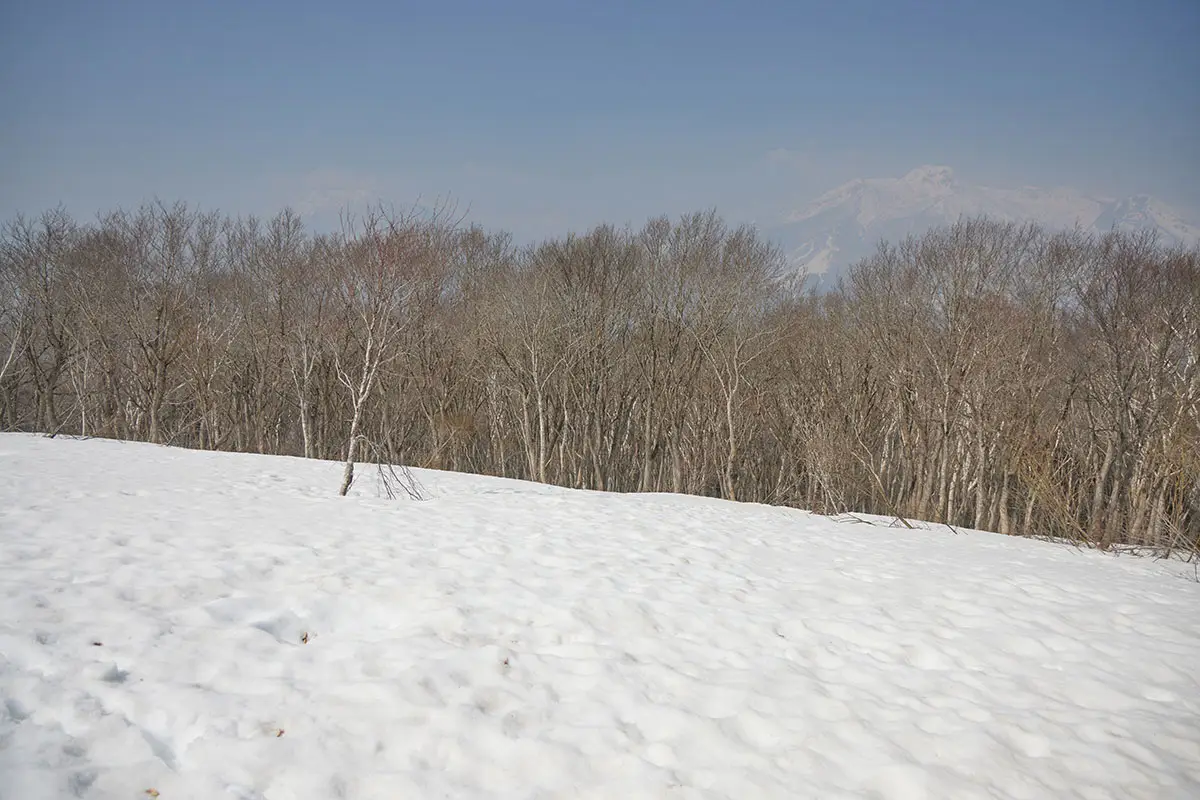 斑尾山登山 ここだけが眺望がある