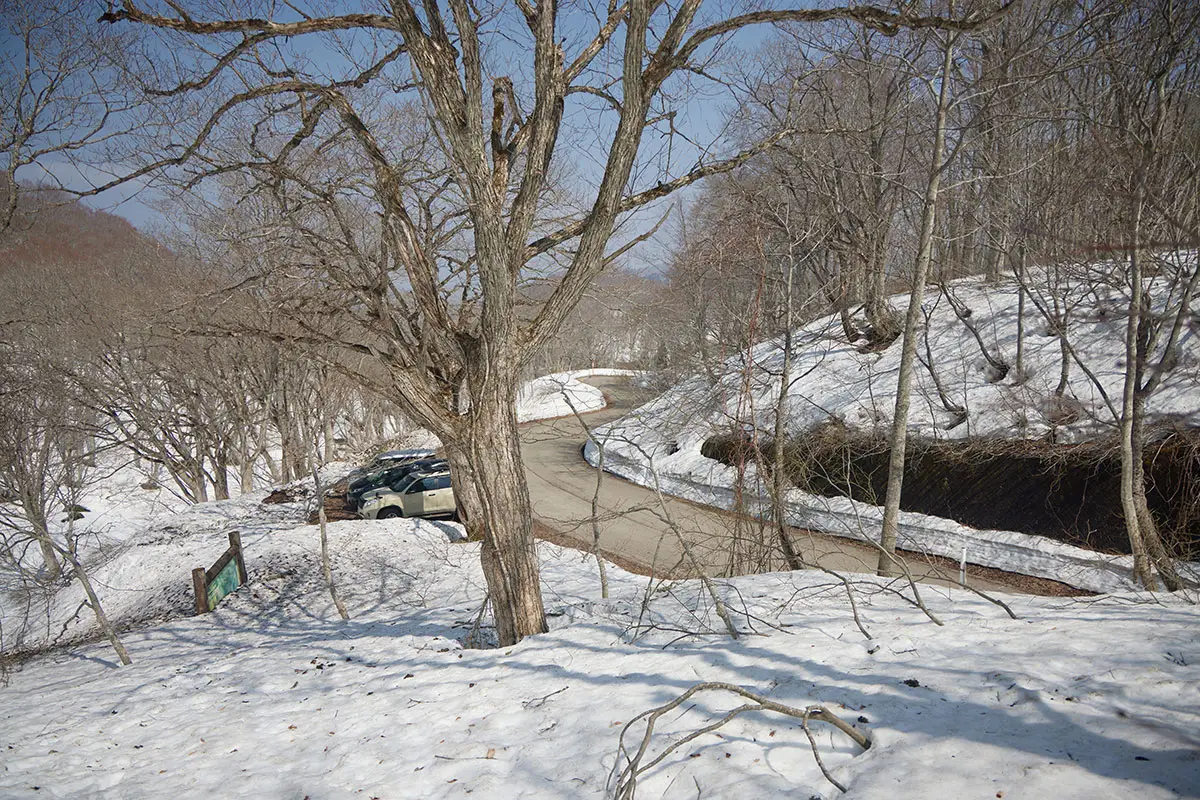 斑尾山登山 戻ってきた