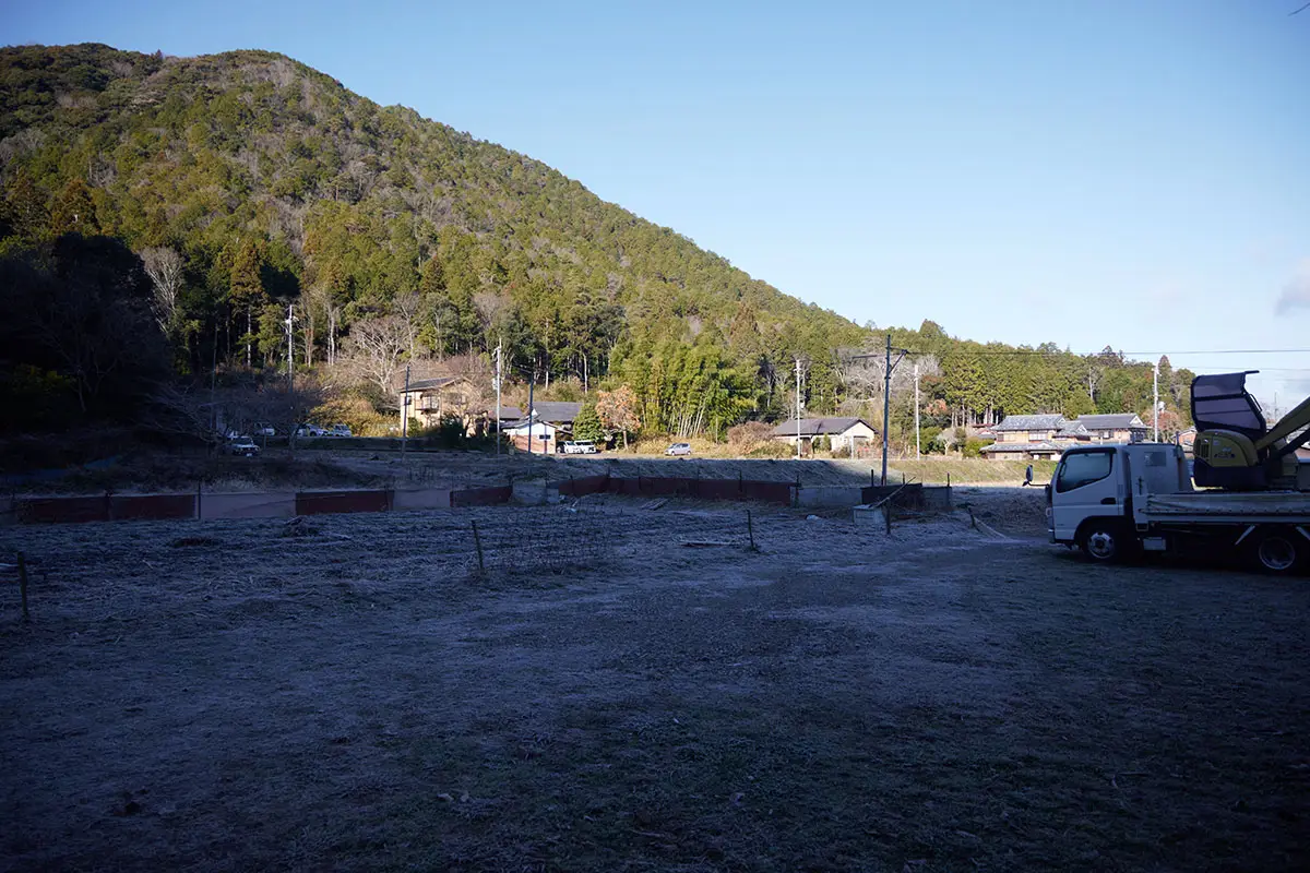 半国山登山 ここに車を停める