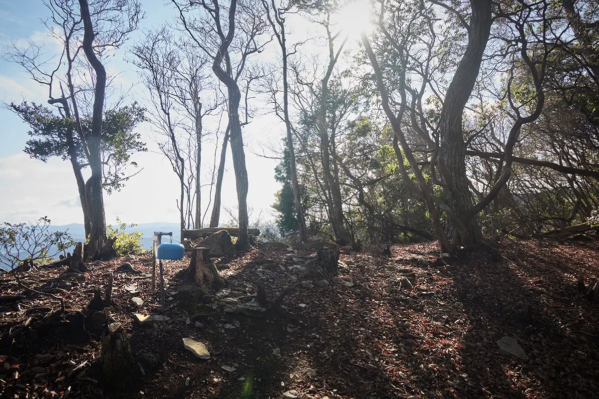 半国山登山 ここは景色を見ろと言われているような場所