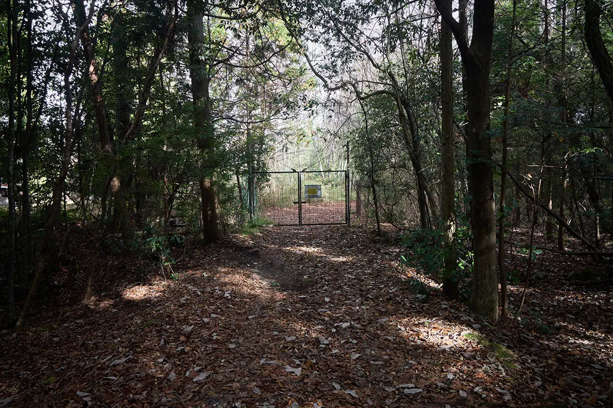 半国山登山 ゲートに着いた