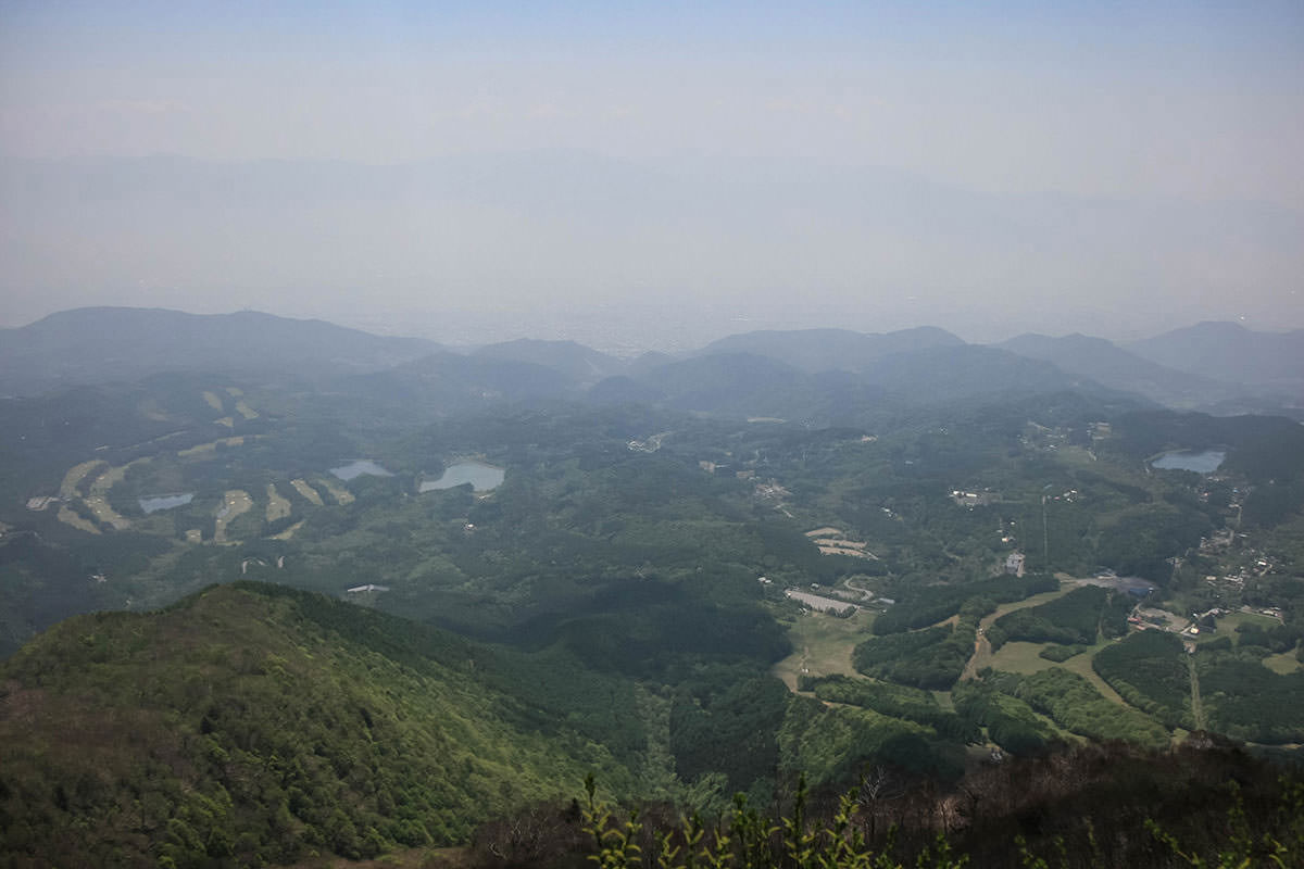 【飯縄山登山】南峰からの眺め