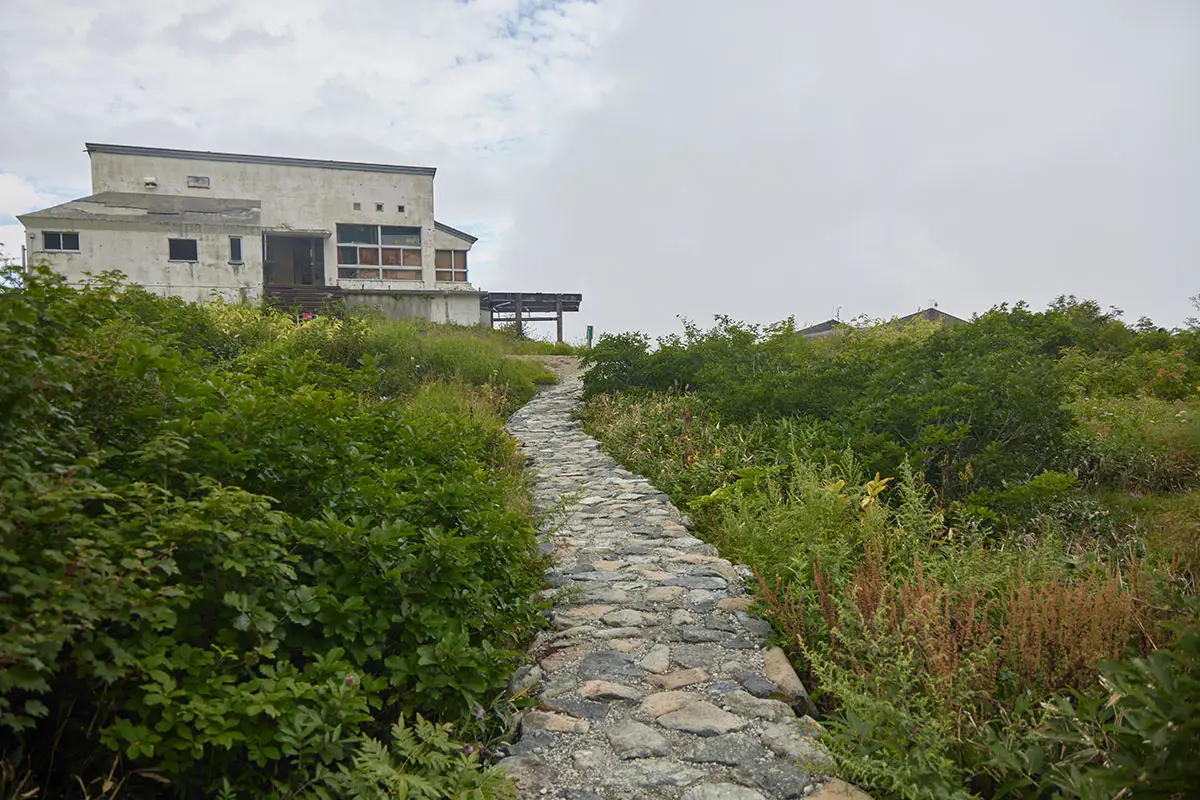 唐松岳登山 着いた