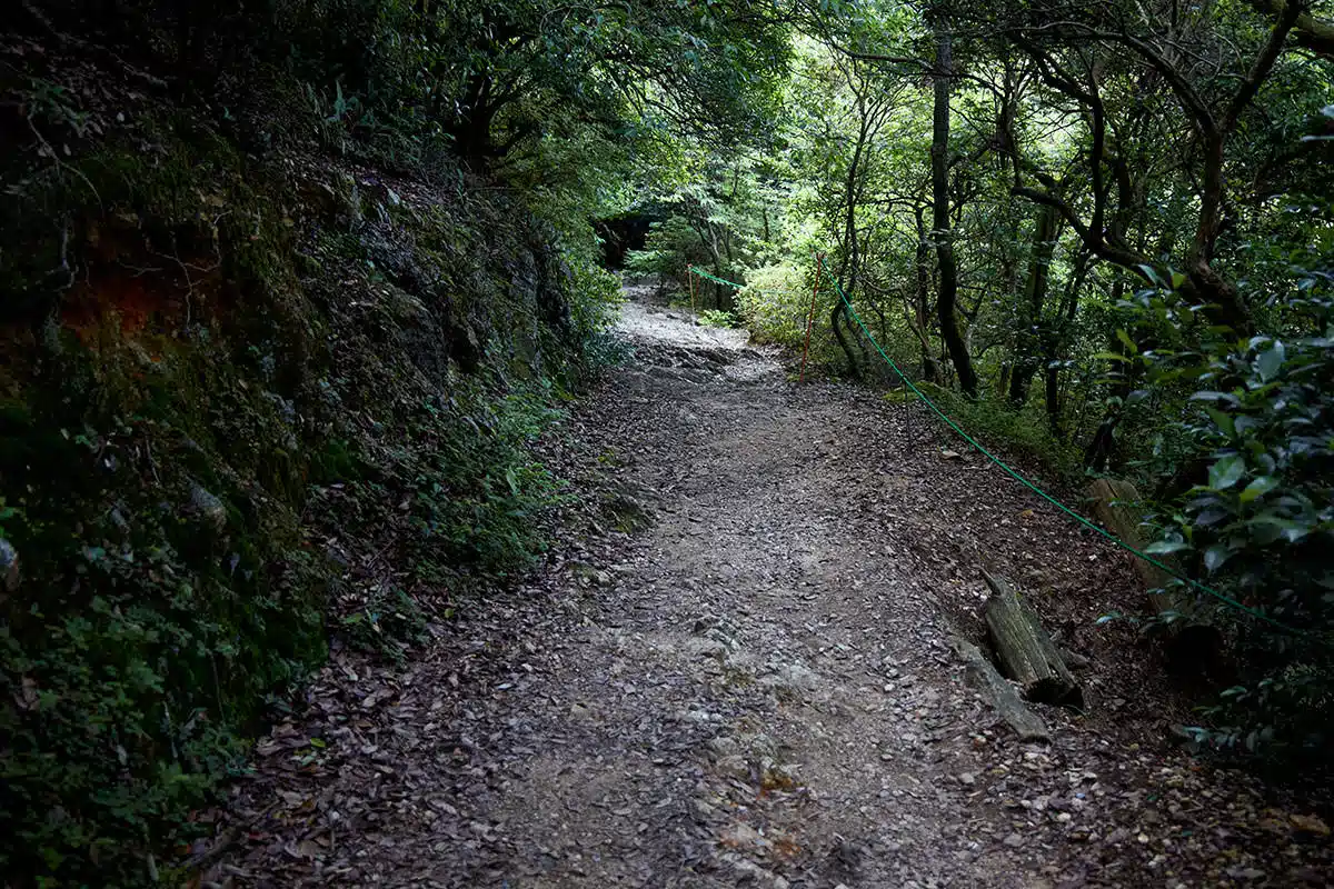 金華山登山 金華山-めい想の小径は歩きやすい