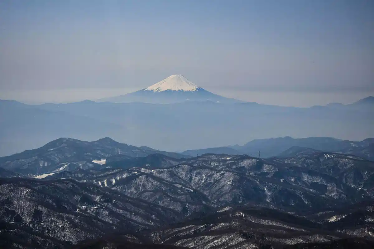 金峰山登山 金峰山-富士山