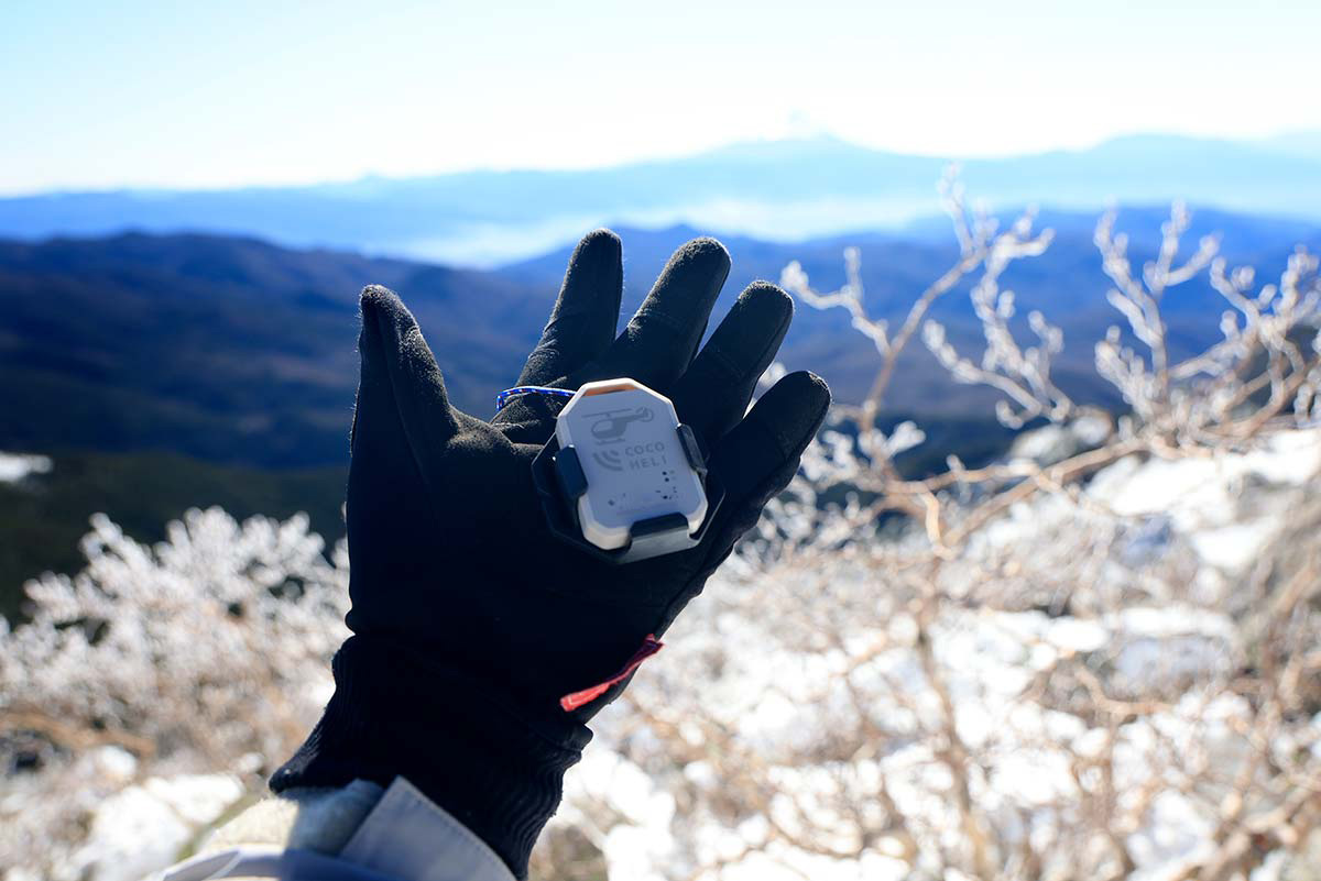 金峰山登山 ココヘリ