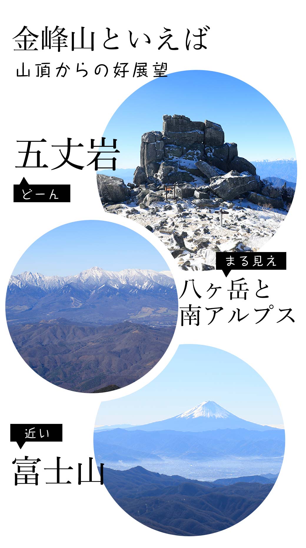 金峰山 廻り目平