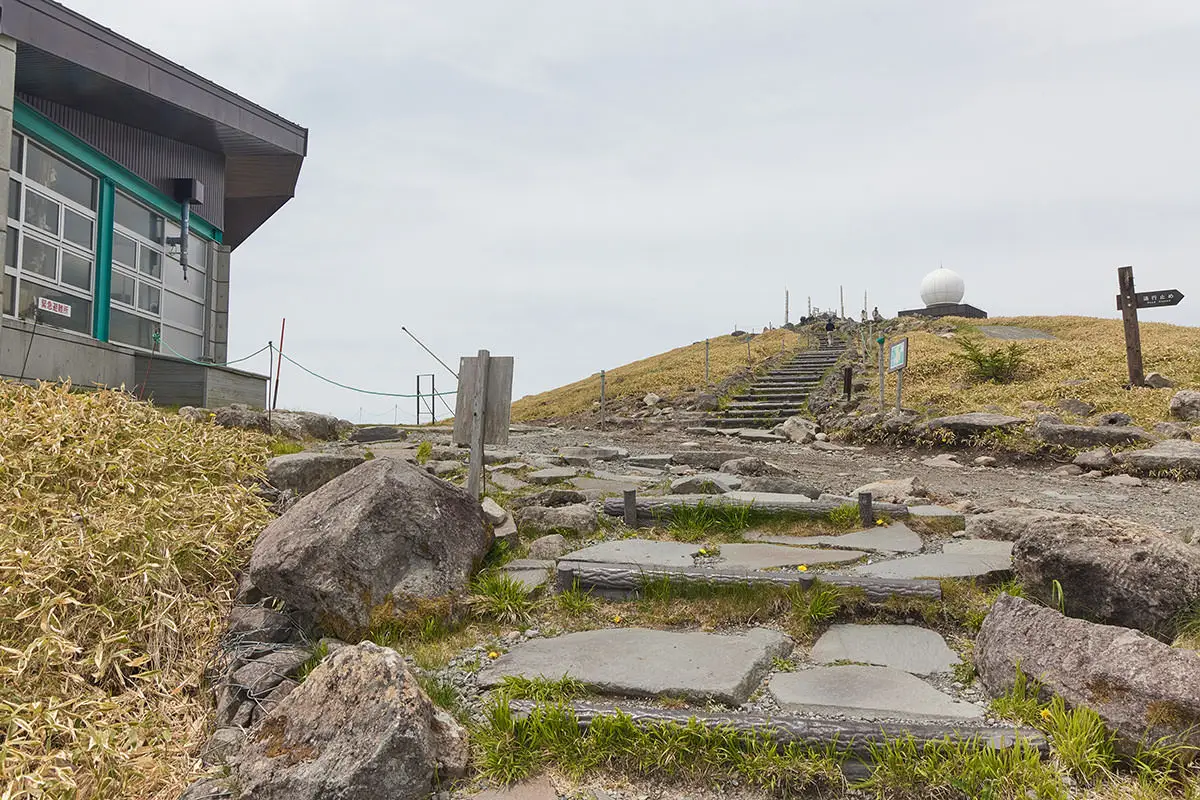 霧ヶ峰登山 霧ヶ峰-リフト降り場