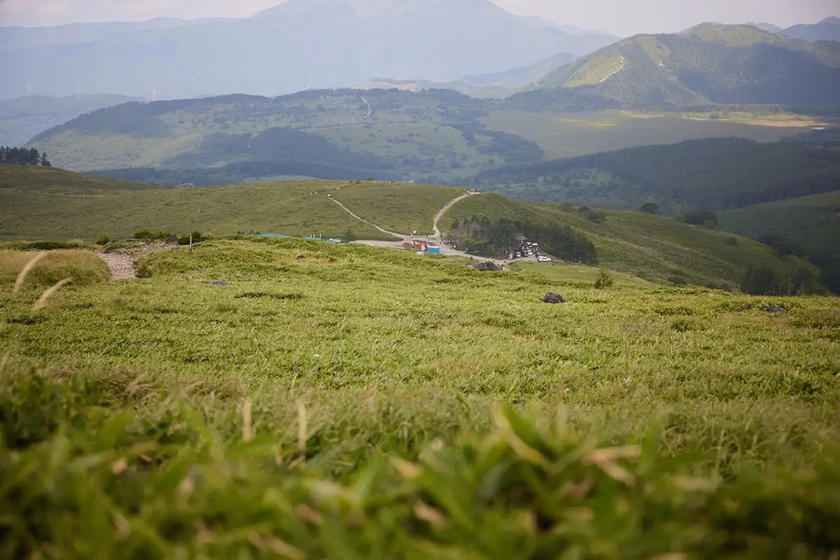 霧ヶ峰登山 霧ヶ峰-車山肩へ下りる