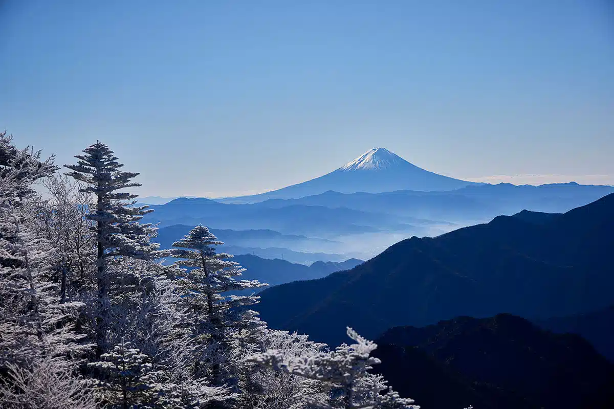 【甲武信ヶ岳登山】甲武信ヶ岳-富士山への眺めも良い