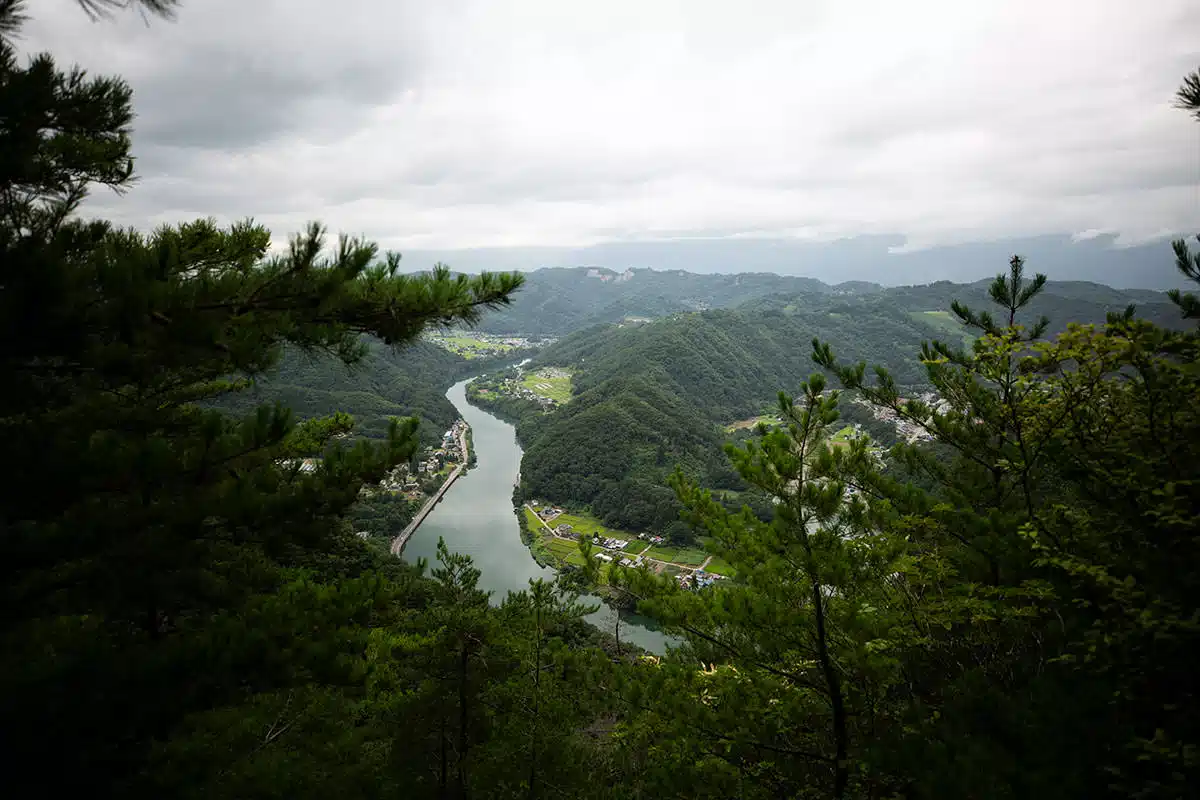 【京ヶ倉登山】京ヶ倉-犀川を見下ろす