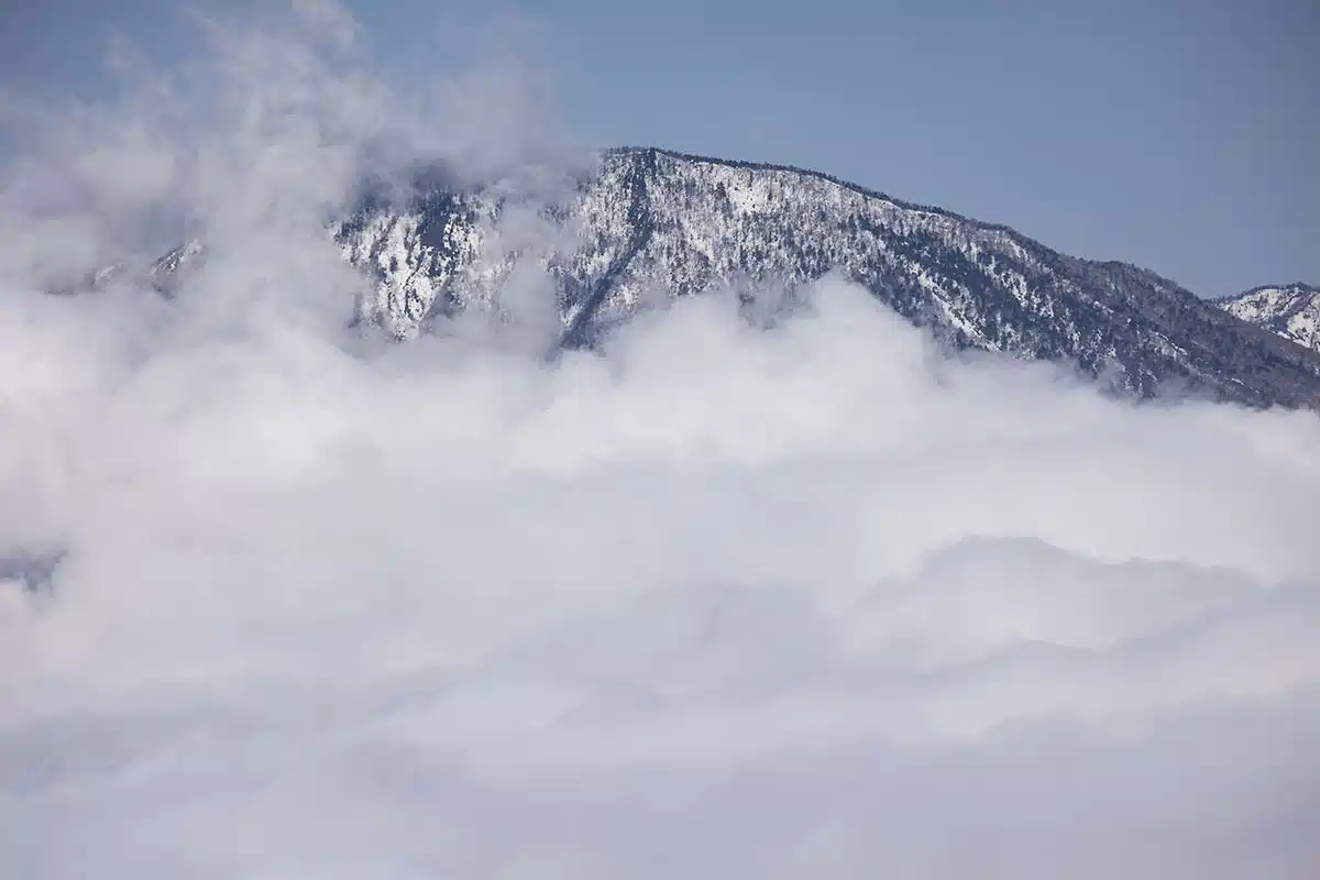 斑尾山登山 斑尾山-黒姫山は雪が多そう