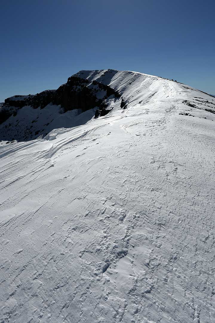 【浅間山】冬の前掛山稜線へ （1月）｜浅間山荘からの日帰りルート