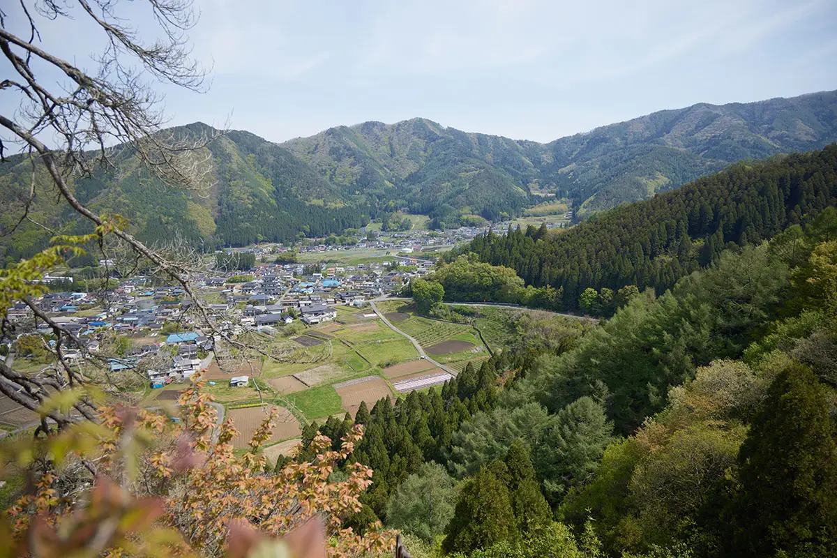 蓑堂山登山 眺めは良い