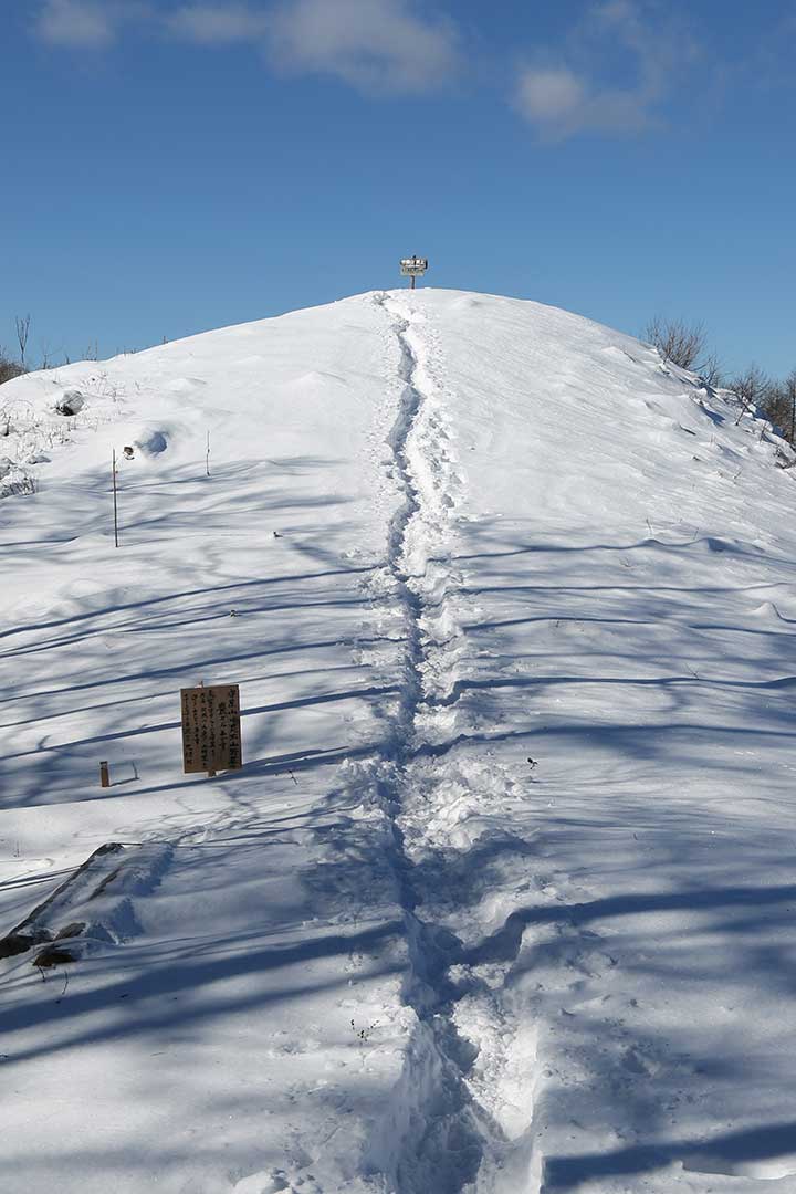 守屋山　積雪期登山 （12月）｜八ヶ岳とアルプス。山頂で最高の眺めを楽しむ。