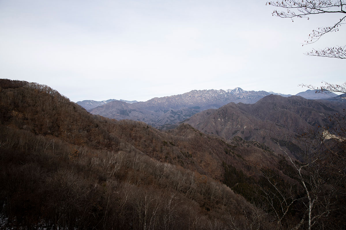 虫倉山-妙高方面への見晴らしは良い