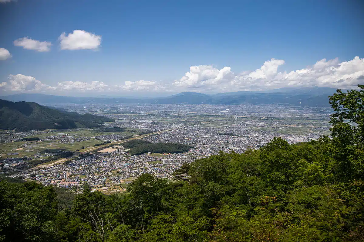 【明覚山登山】明覚山-坂田山からの眺め