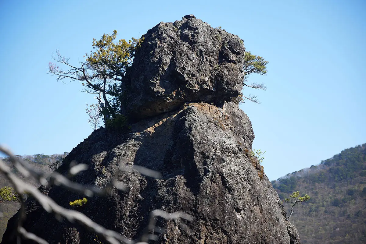 鬼ヶ城登山 鬼ヶ城の先端部