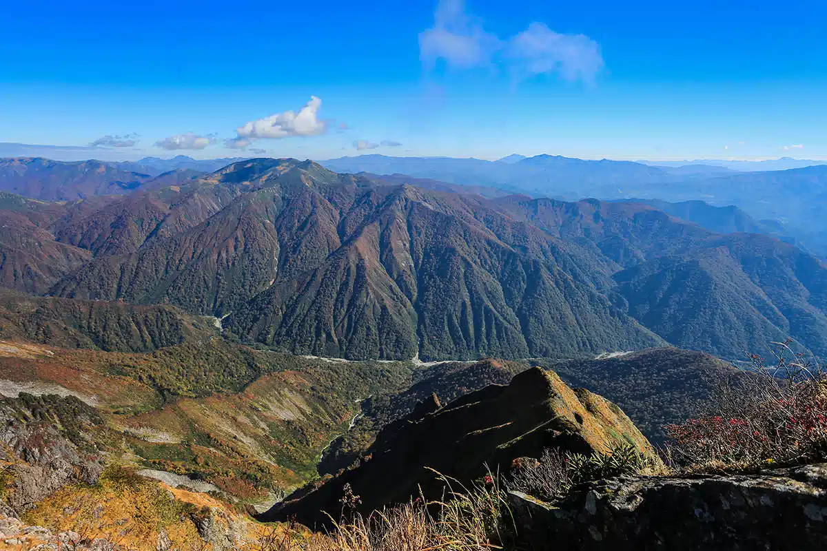 谷川岳登山 東の方