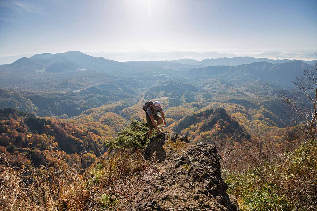 戸隠山登山 なぜそこから登ってくる・・・!?