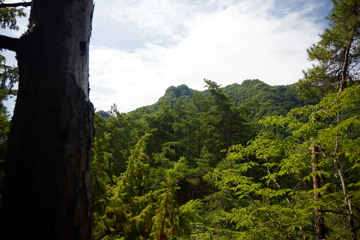 独鈷山登山 山頂はまだ遠い