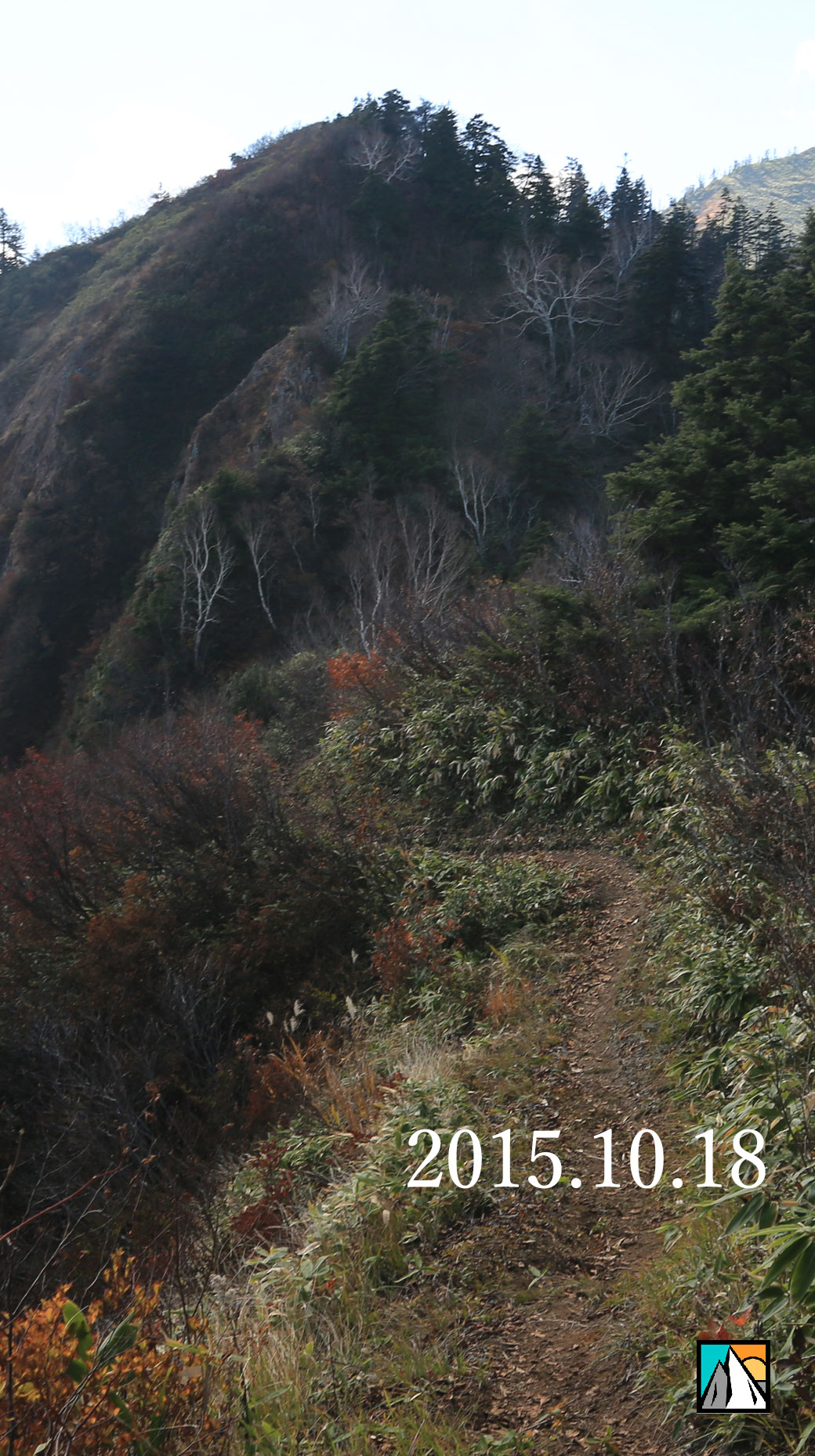 鳥甲山 屋敷口