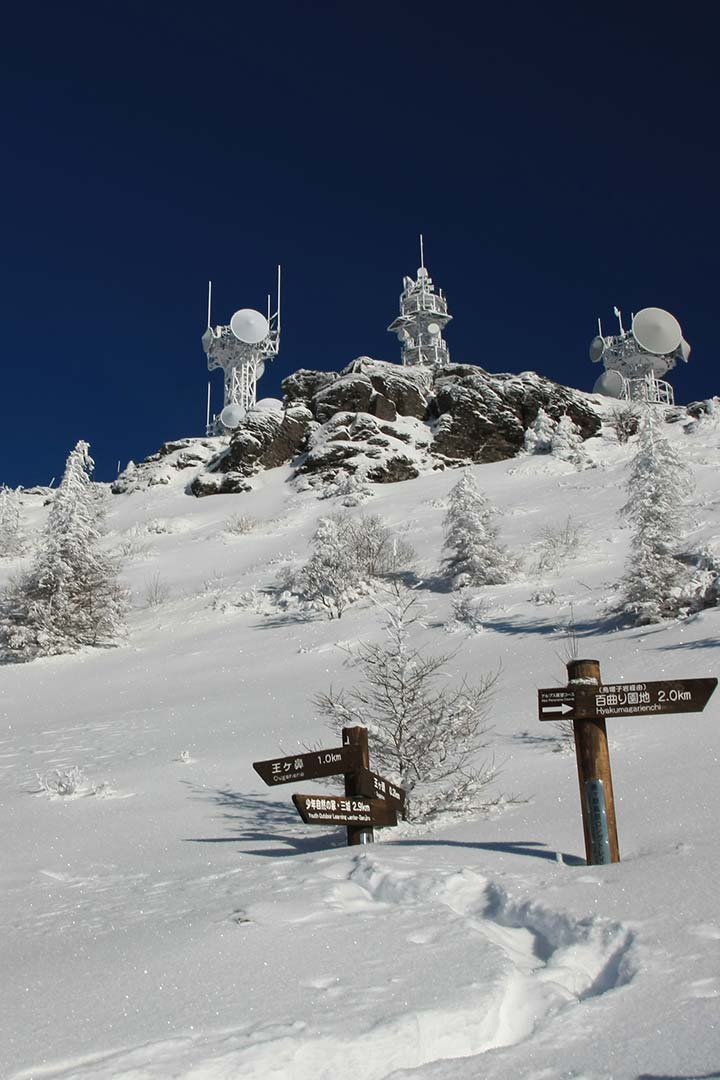 美ヶ原　冬季登山（ダテ河原登山道） （1月）｜絶好の眺め！雪の美ヶ原を登る