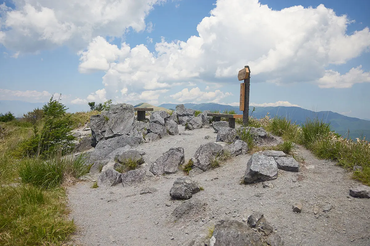 霧ヶ峰登山 霧ヶ峰-鷲ヶ峰山頂に到着