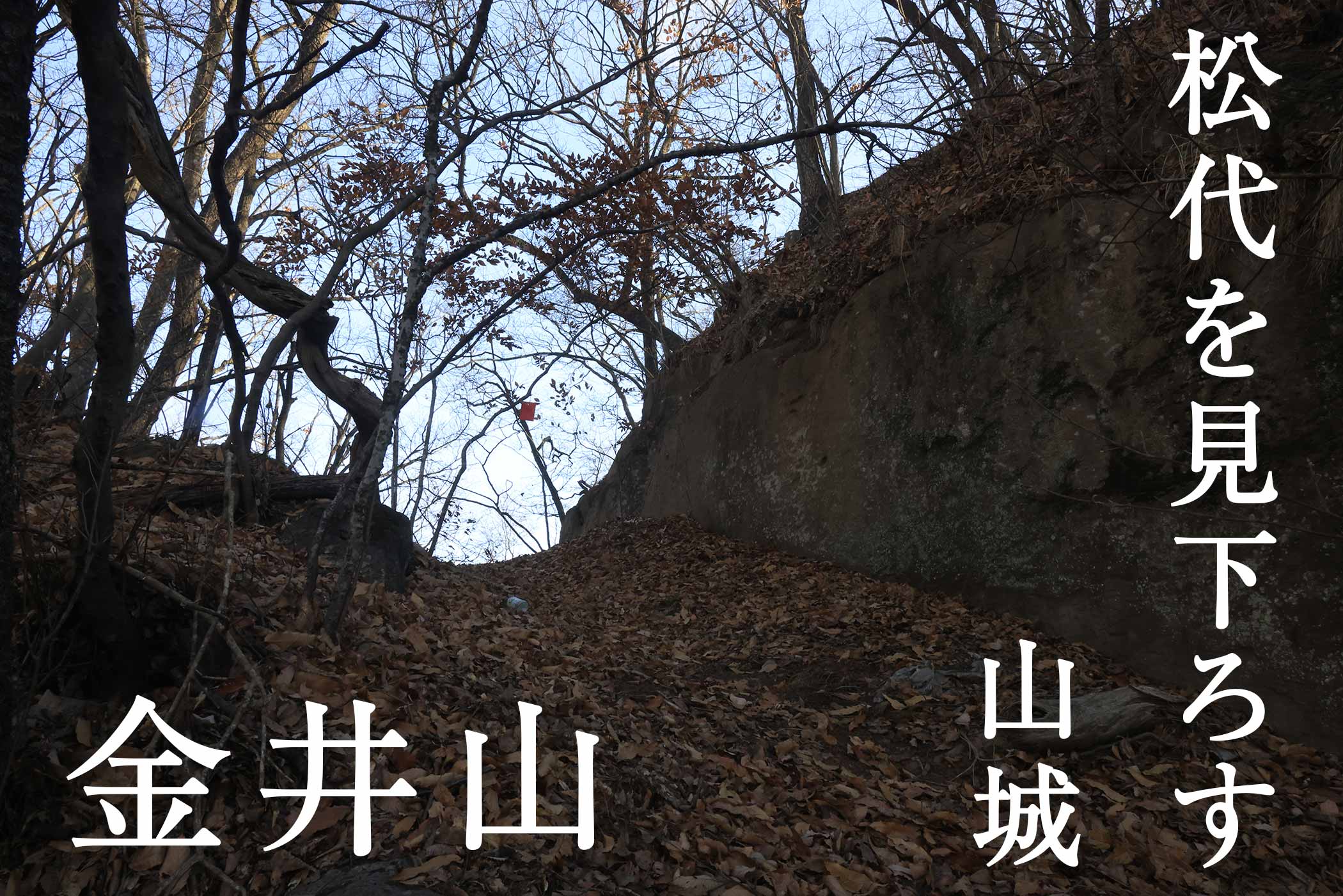 川中島と松代を見下ろす戦国の山城