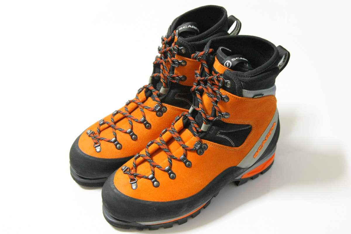 SCARPA モンブラン GTX SCARPAの厳冬期用登山靴【モンブラン GTX 